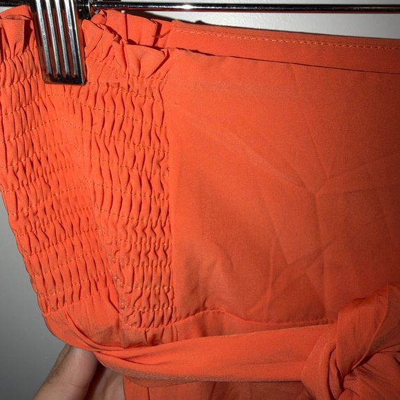 ✨NWT✨ HALARA Breezeful High-Waist Tie-Belt Wide-Leg Pants in Blush Orange - Picture 6 of 7